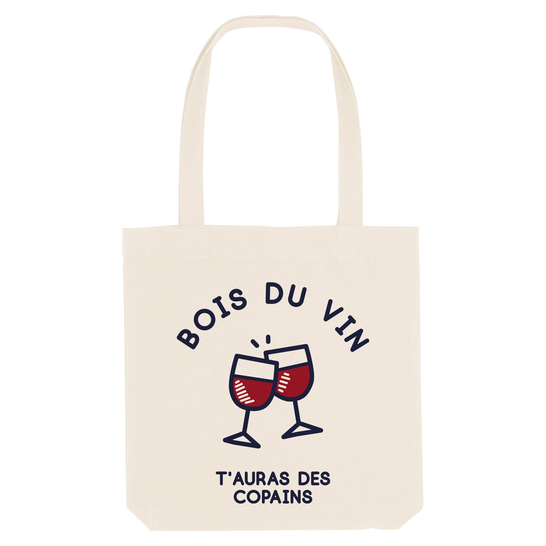 Juste Un T-shirt Tote Bags bois du vin tote bag
