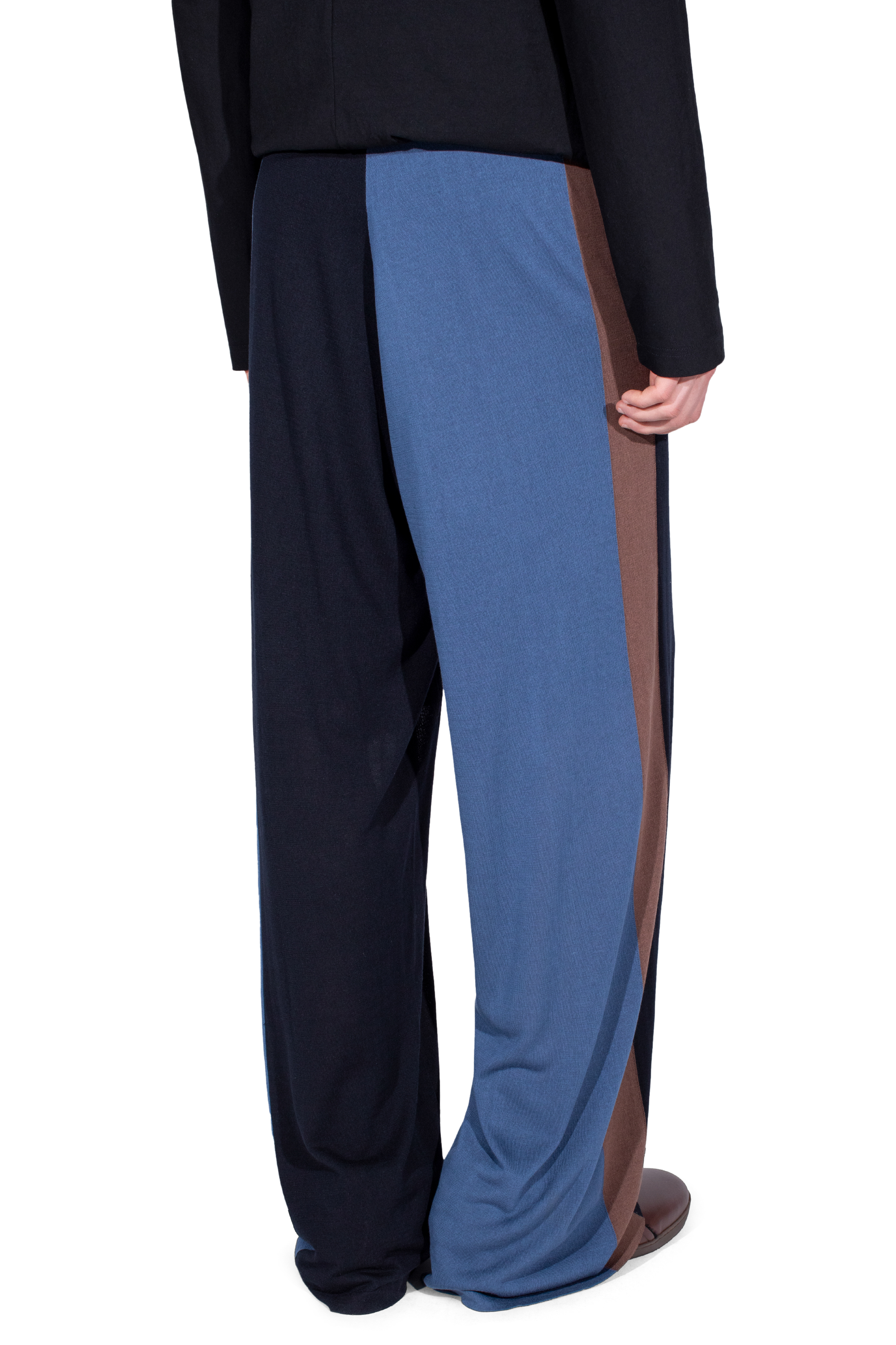Kiko Kostadinov Knitwear SIGO Knit Trousers pantalon Brown en maille