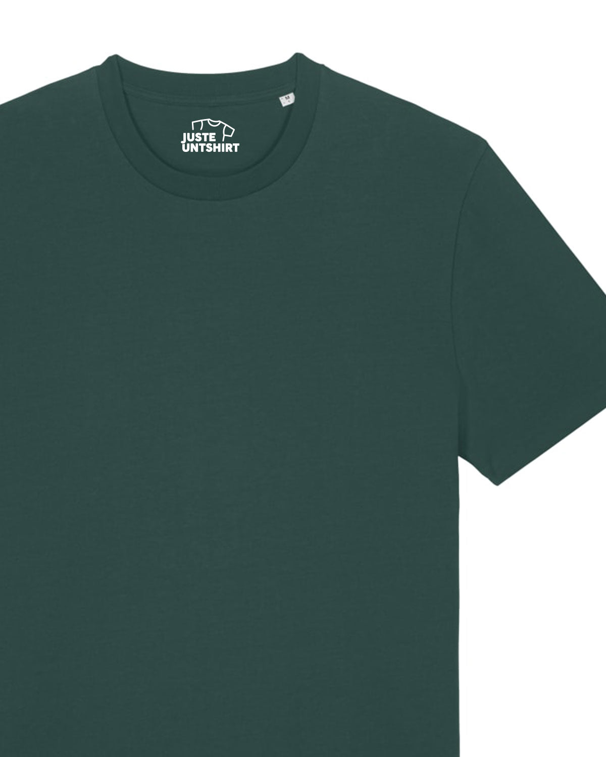 Juste Un T-shirt Personnalisation Personnalisé t-shirt blanc brodé en coton bio
