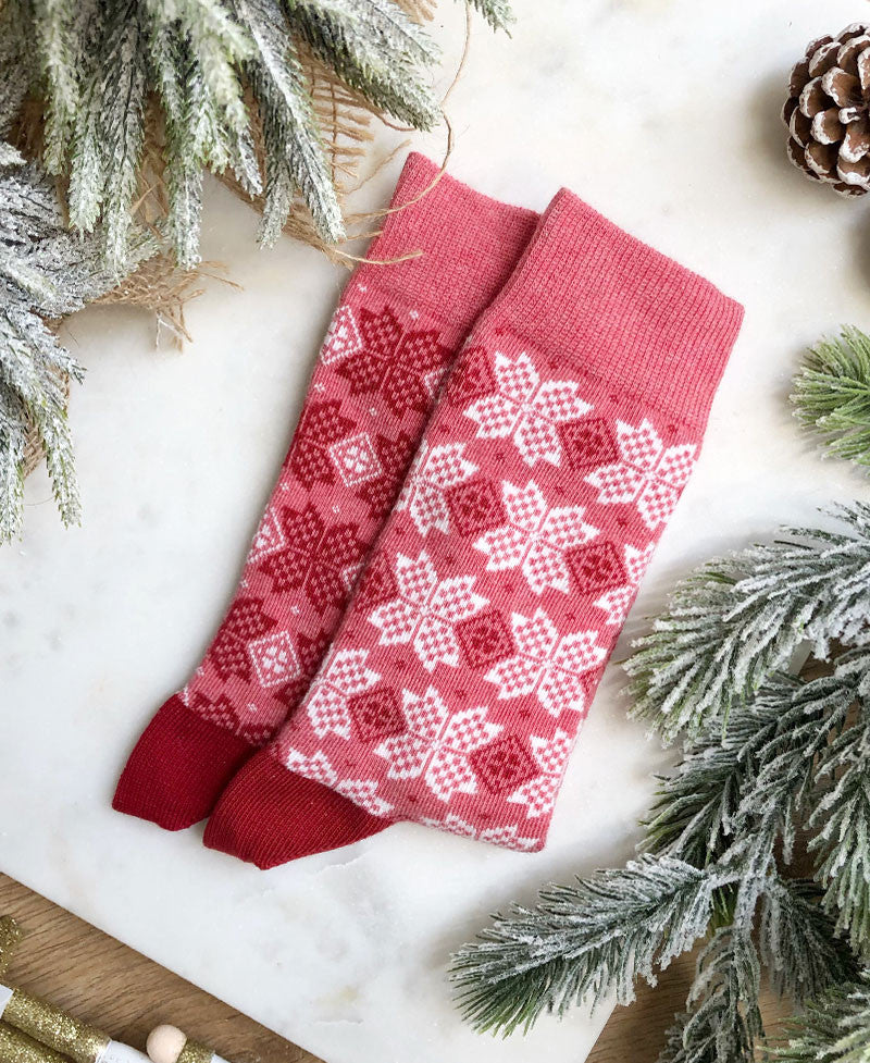 Juste Un T-shirt Chaussettes x Socksocket Les Elsa chaussettes épaisses 36/40