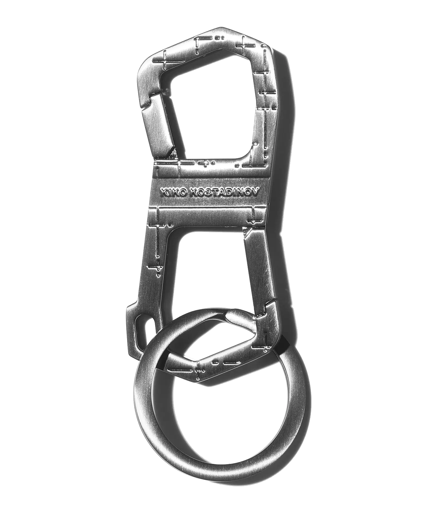 Kiko Kostadinov Accessories REX Karabiner mousqueton métal, double clip