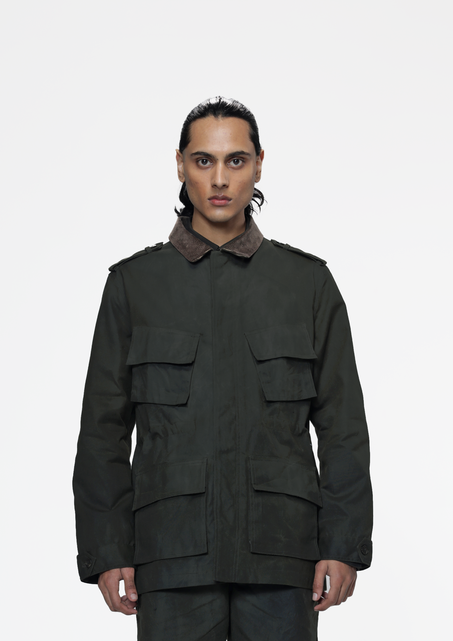 COUNTRYMADE Jackets Military Waxed Field Jacket veste en toile cirée