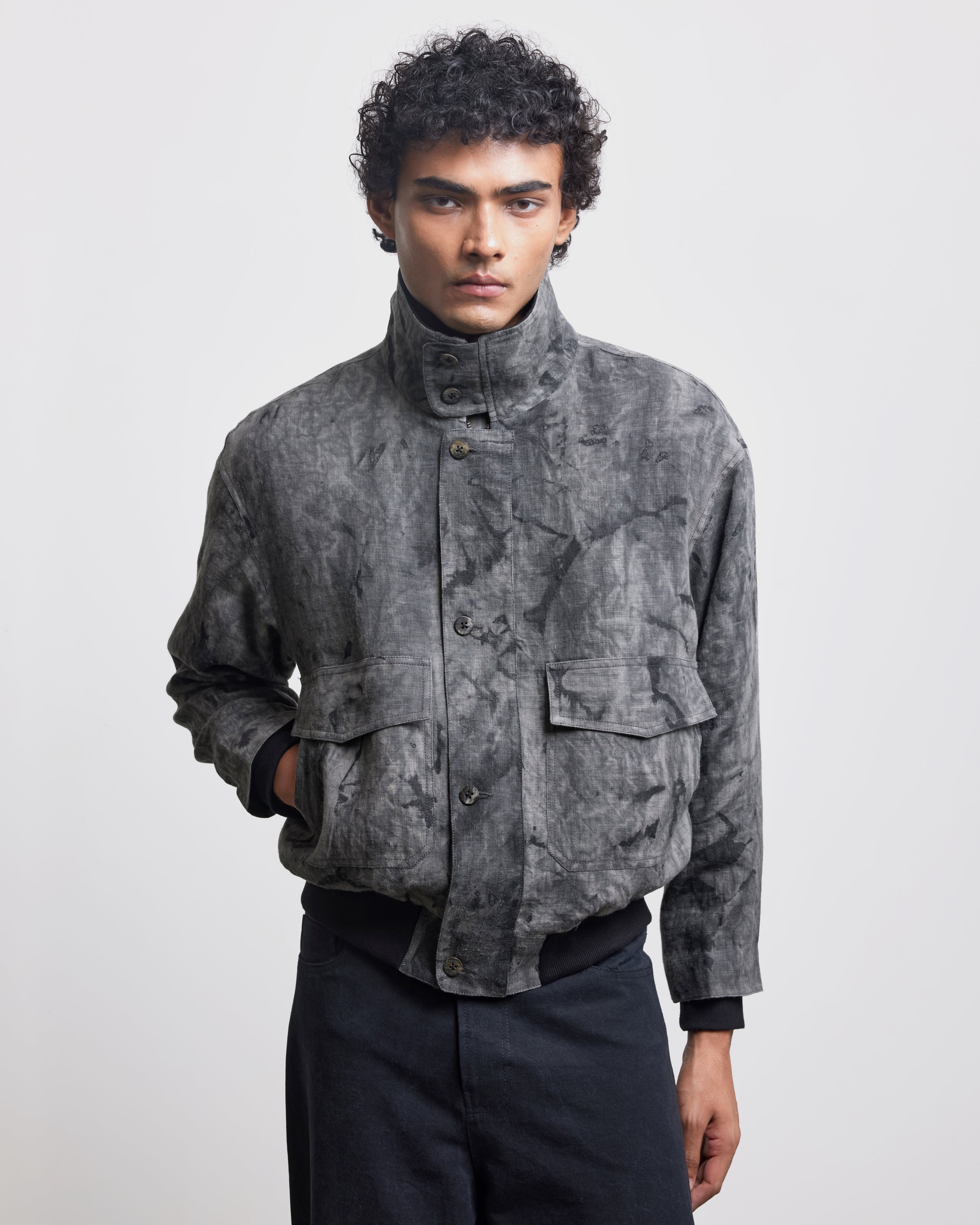 COUNTRYMADE Jackets SUNFADED FLIGHT JACKET bomber lin 100 % délavé