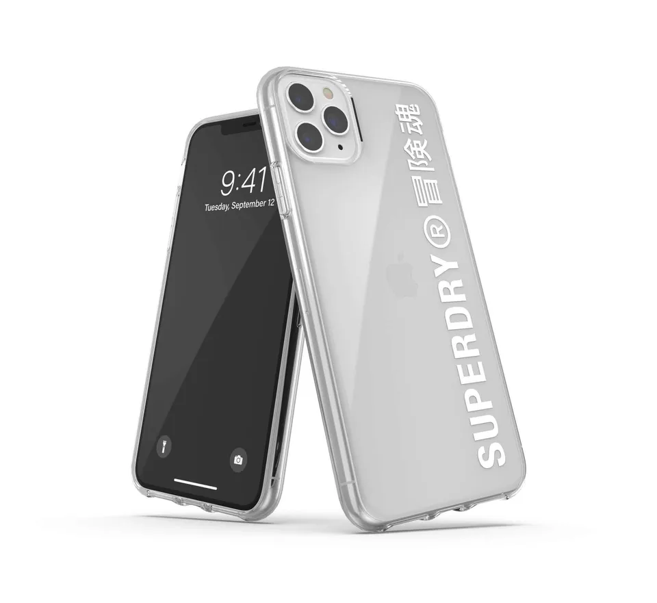 Superdry Coques de Protection iPhone 11 Pro Max coque transparente
