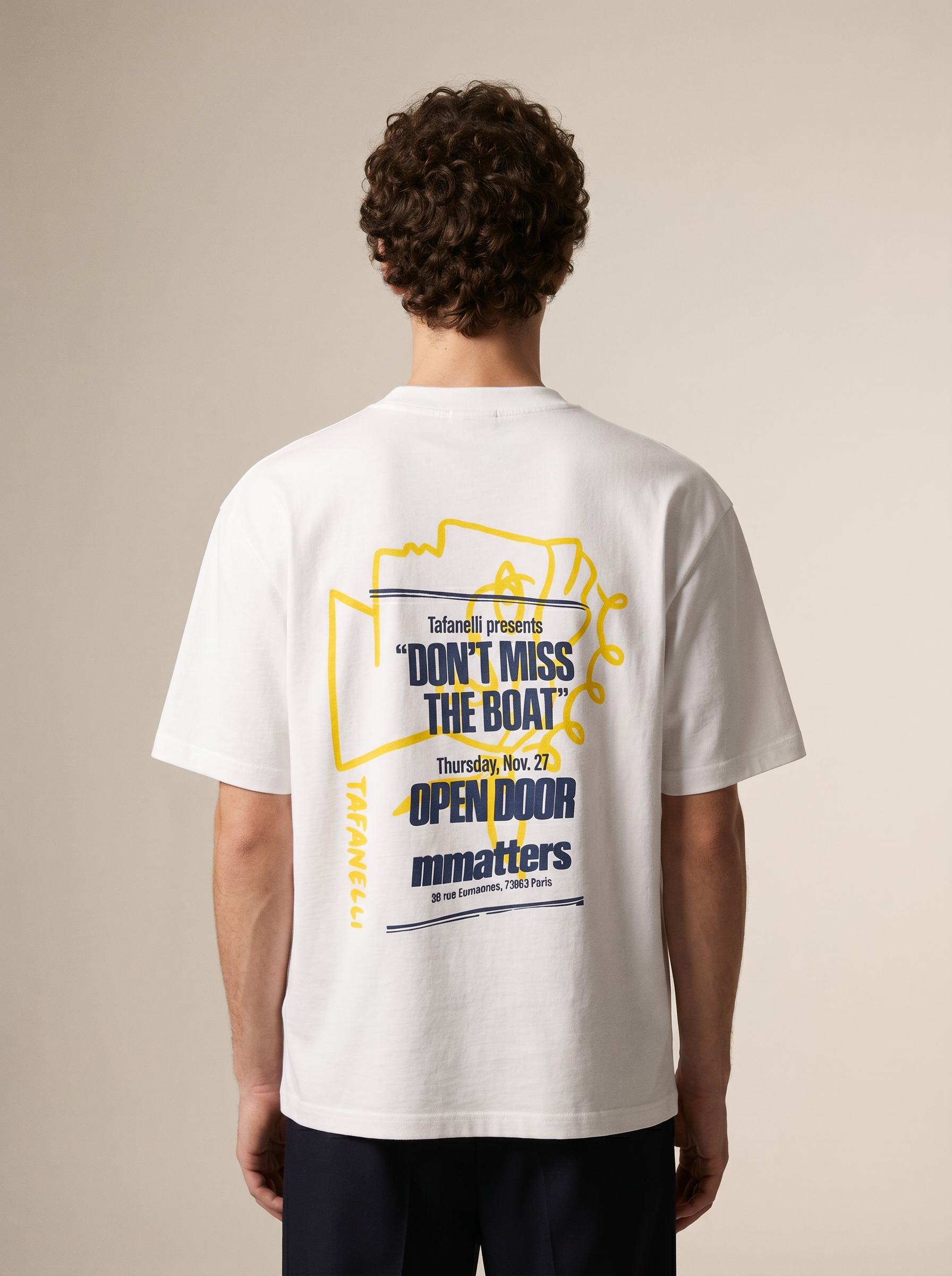 TAFANELLI T-Shirts LE MMATTERS GALLERY t-shirt
