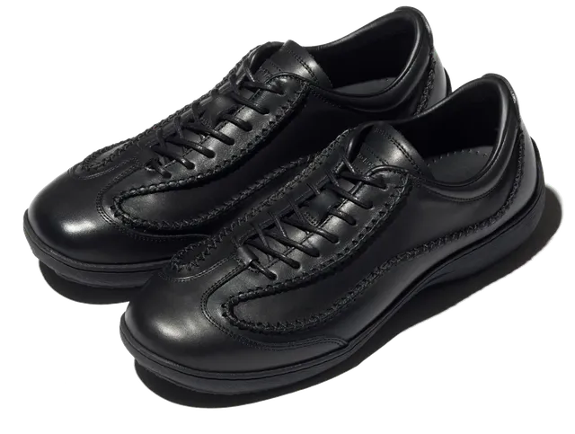 Kiko Kostadinov Shoes SARGO chaussures Black en cuir