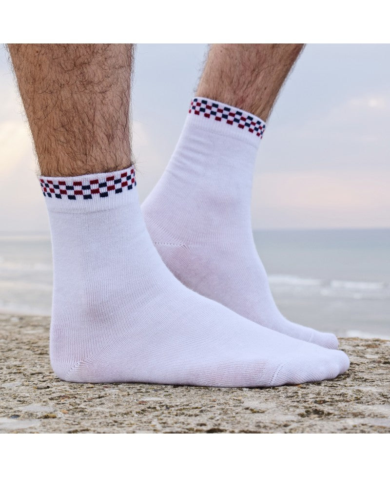 Juste Un T-shirt Chaussettes x Socksocket Arnold chaussettes dépareillées