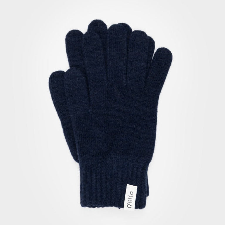 Sourire Multicolore Gants et mitaines Pier Paolo gants homme cachemire recyclé bleu marine