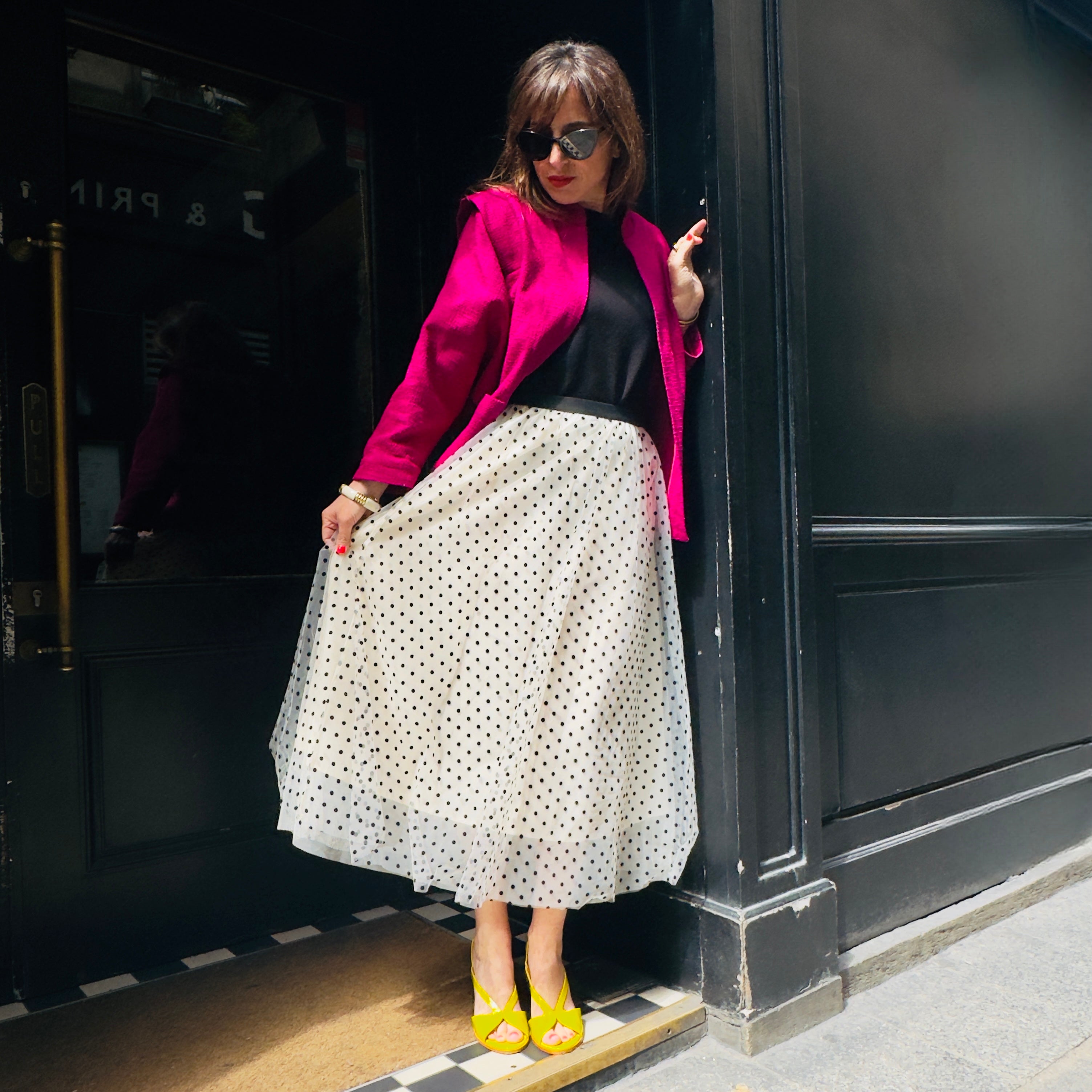 PANTRUCHE Jupes Tutu DOT jupe taille 1 tulle à pois