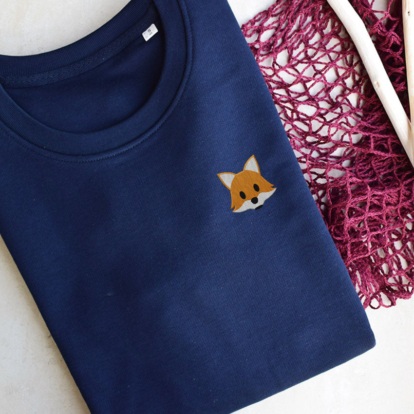 Juste Un T-shirt Sweats Brodés Renard sweat brodé