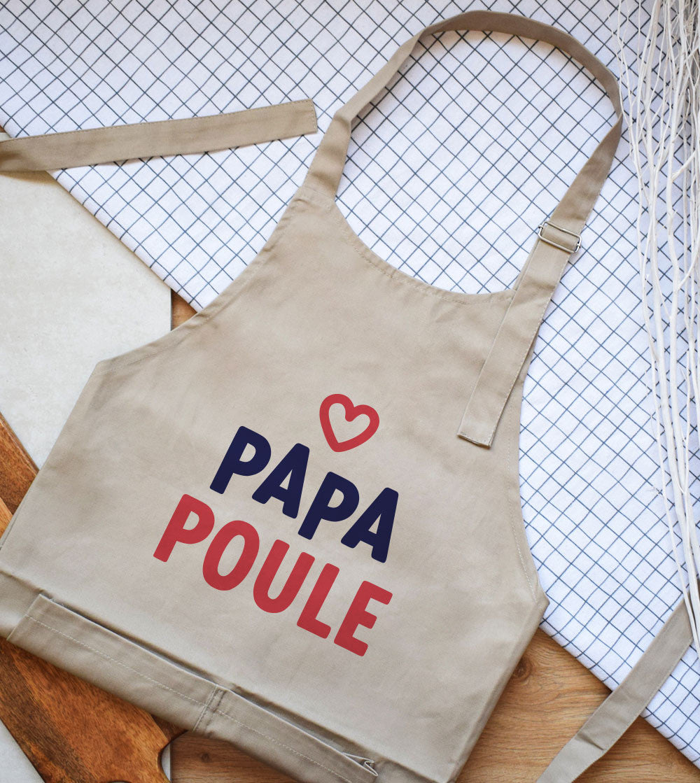 Juste Un T-shirt Tabliers Papa Poule Tablier papa