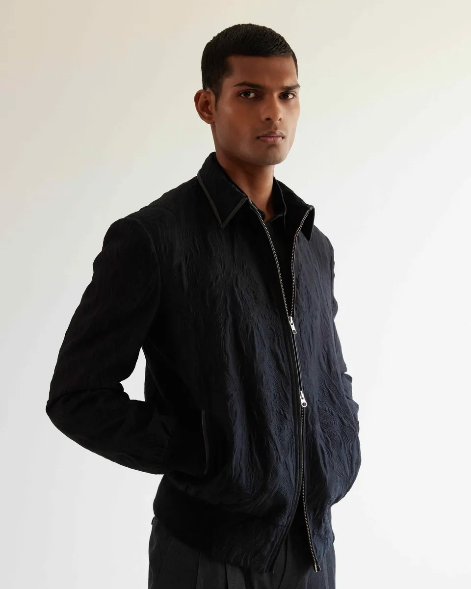 COUNTRYMADE Jackets Infinity Quilted Bomber Jacket bomber matelassé noir