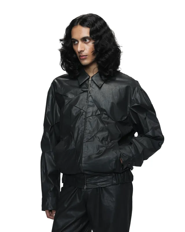 COUNTRYMADE Jackets Flux Bomber XS à XXL en coton enduit brodé