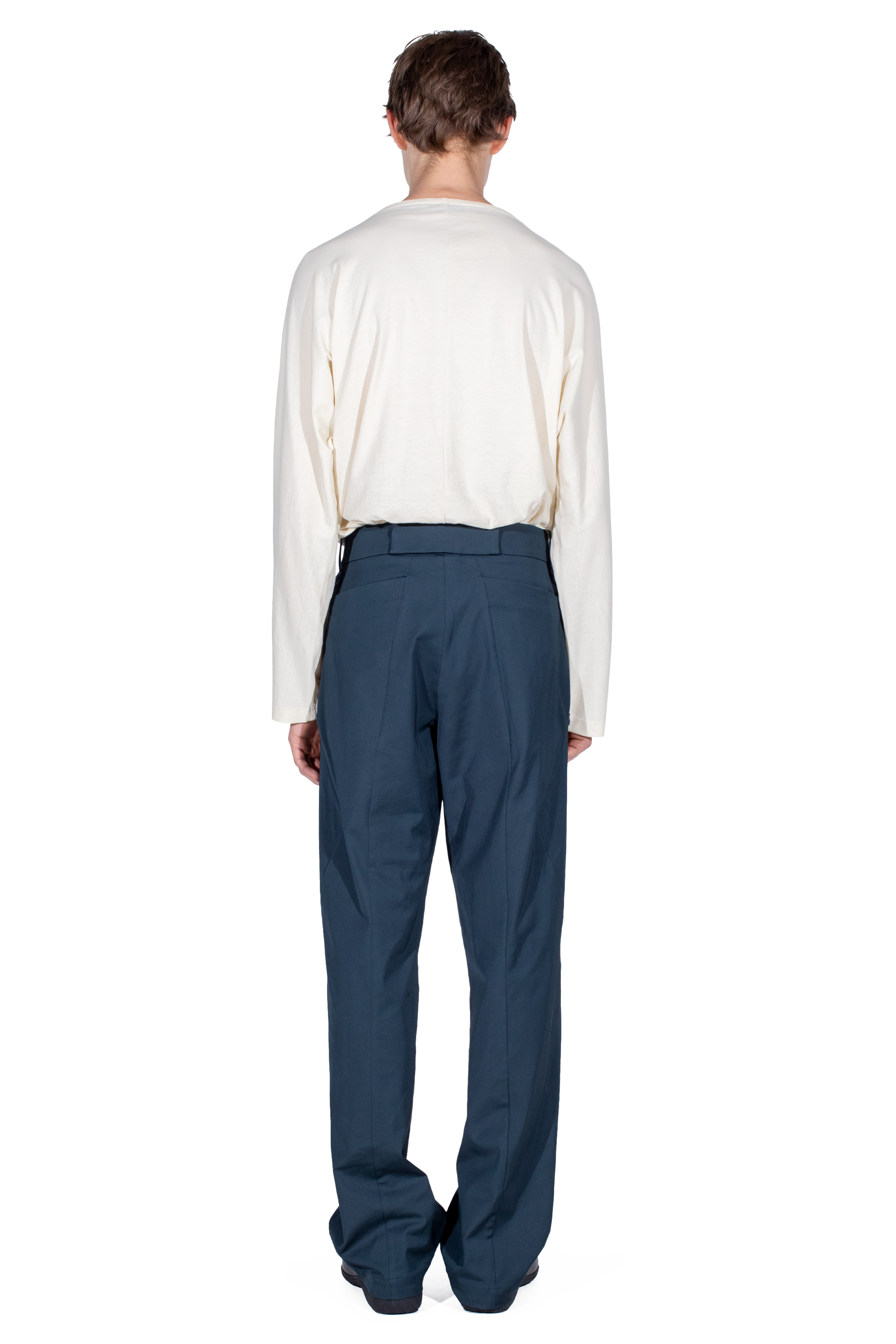 Kiko Kostadinov Bottoms ERDIKO Trousers pantalon bleu pétrole