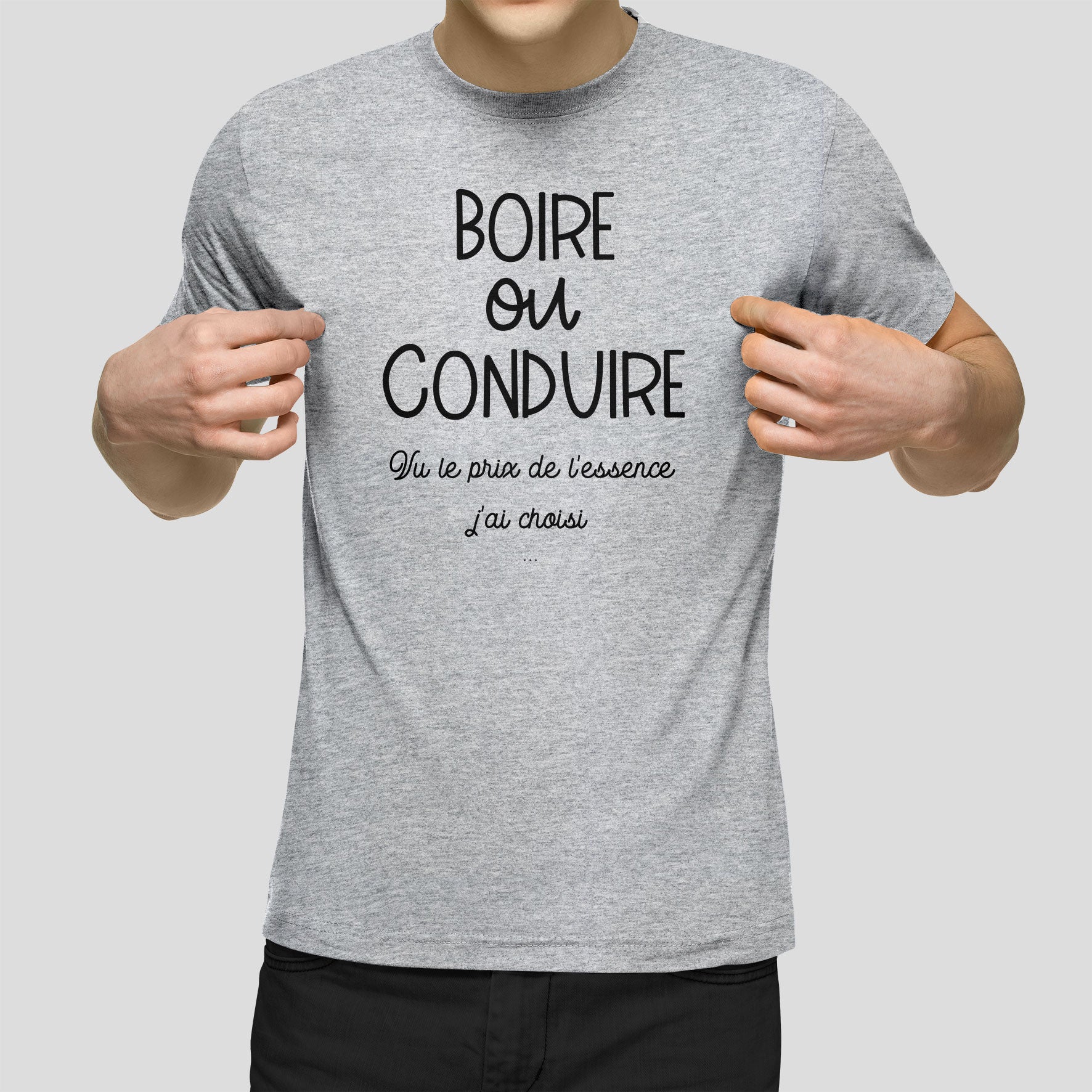 Juste Un T-shirt T-shirts Imprimés Boire ou Conduire t-shirt imprimé