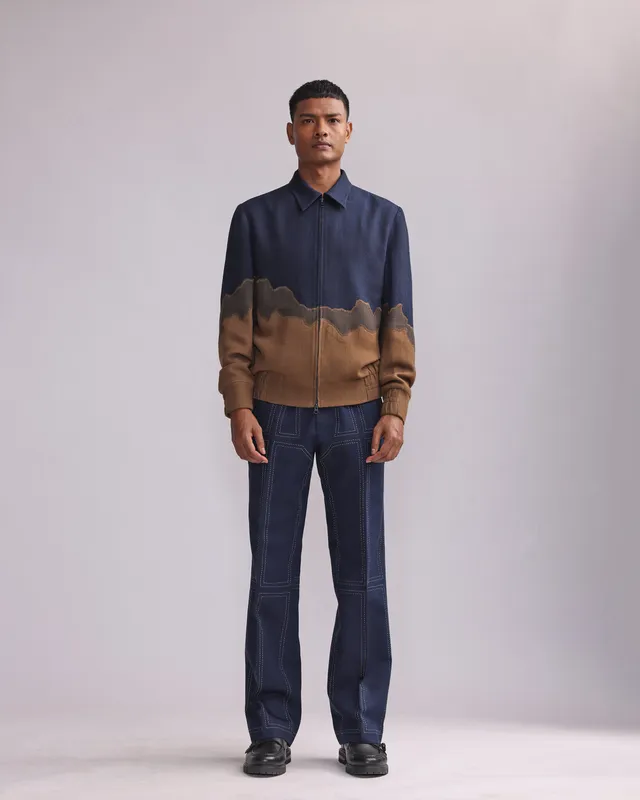 COUNTRYMADE Jackets PATCHWORK GRADIENT JACKET veste brodée sur commande