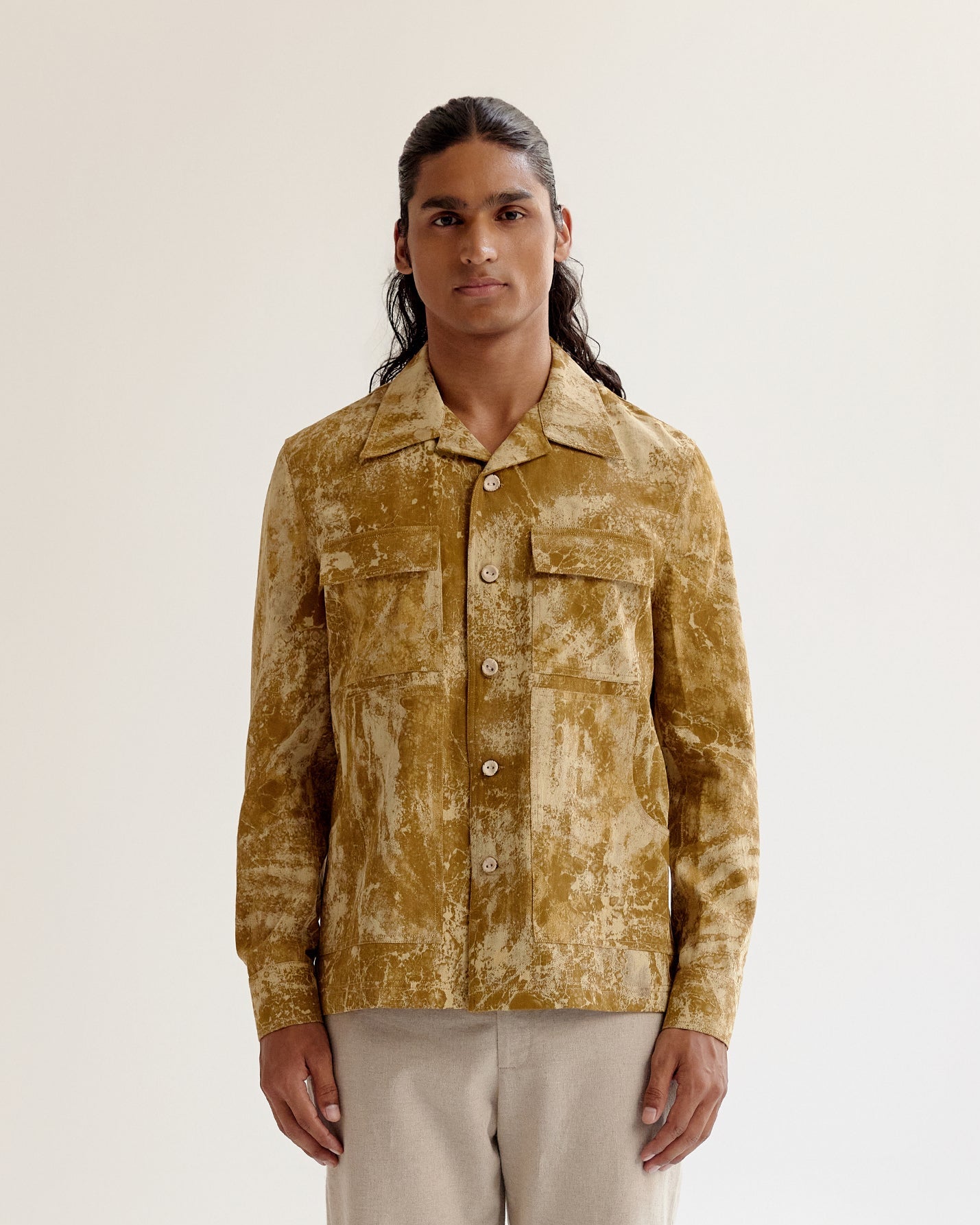 COUNTRYMADE Jackets Trail Dust Skin Textured Batik Jacket veste batik texturée