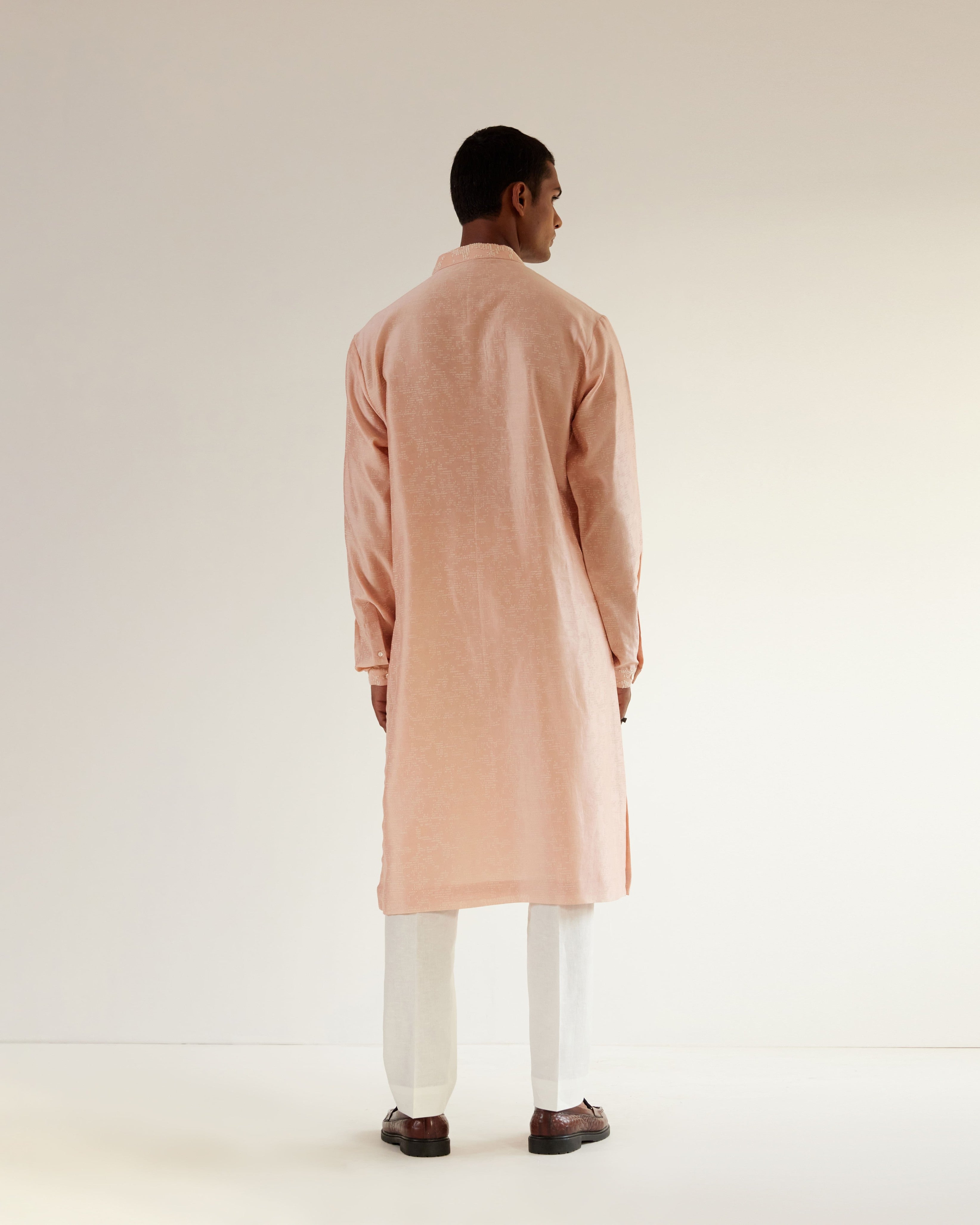 COUNTRYMADE Kurtas Camo-Block Print Kurta Set kurta rose brodé