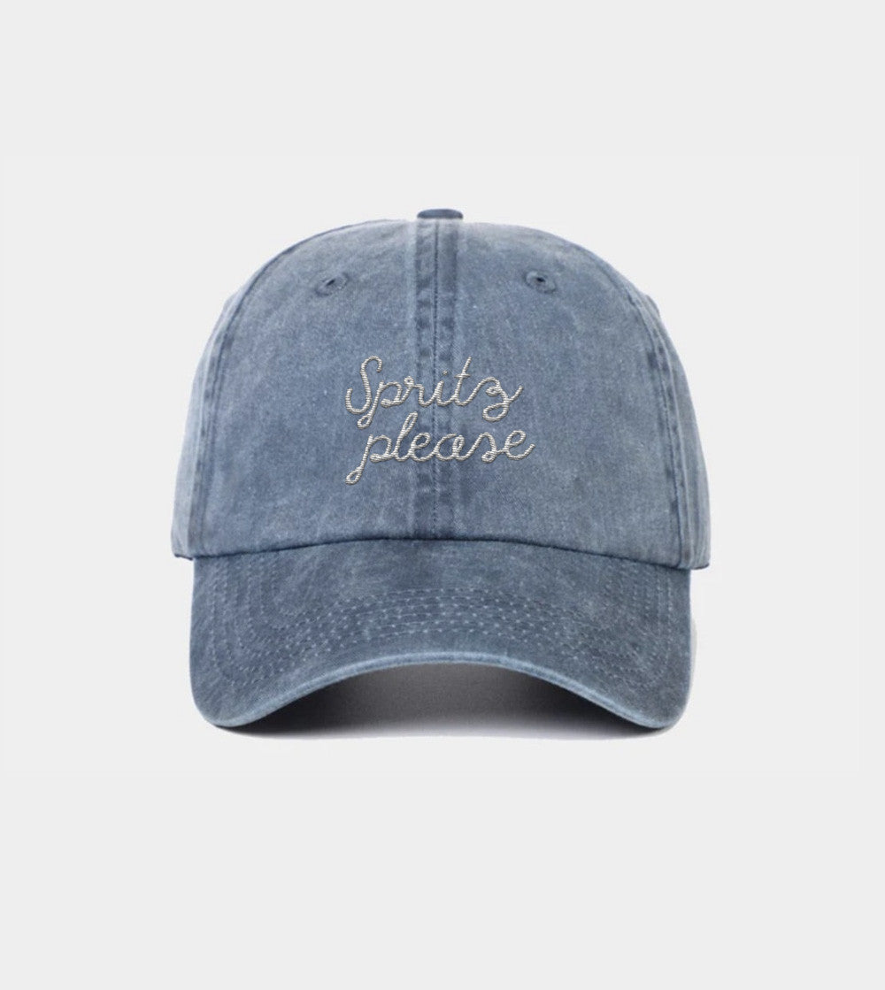 Juste Un T-shirt Casquettes Spritz Please casquette brodée
