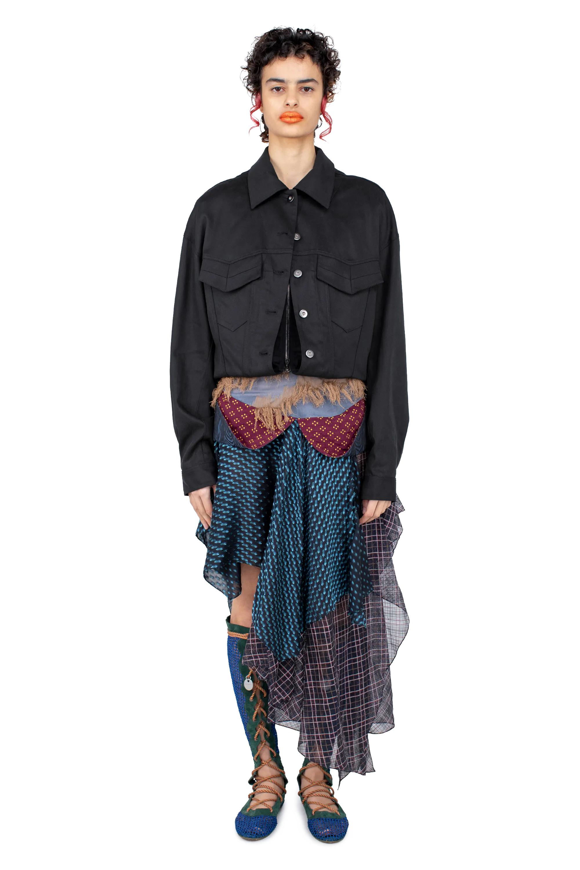 Kiko Kostadinov Outerwear CENTENNIAL Jacket veste anthracite Tencel