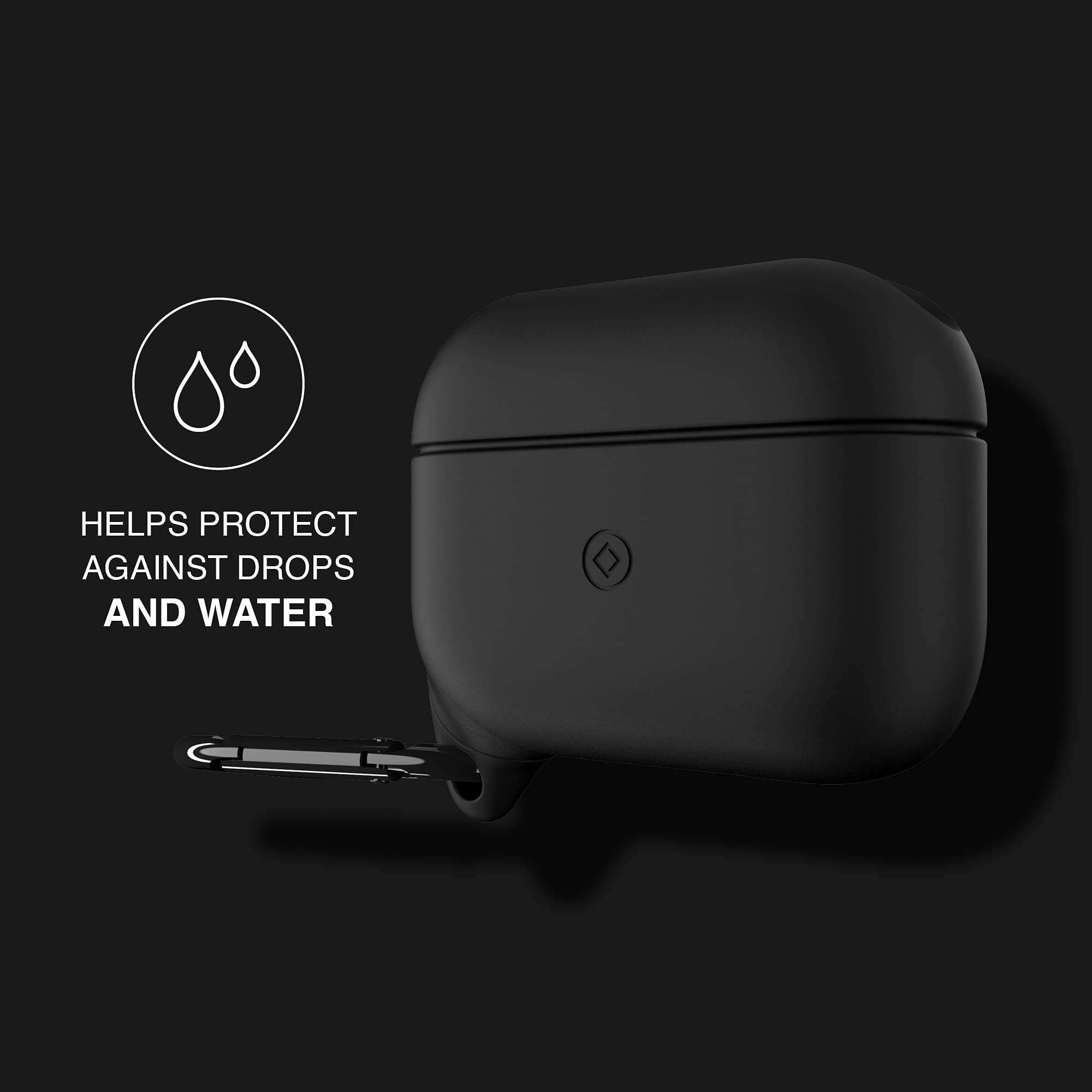 Superdry Coques de Protection coque AirPods Pro noire en silicone
