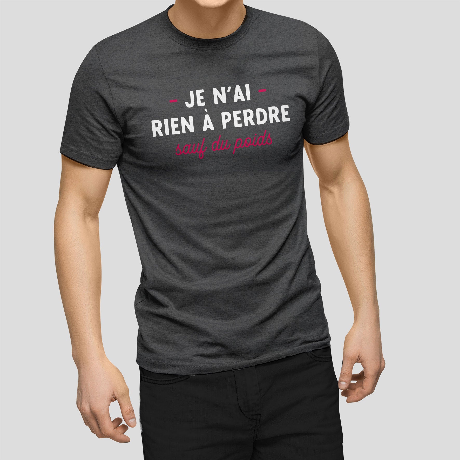 Juste Un T-shirt T-shirts Imprimés J'ai rien à perdre t-shirt homme