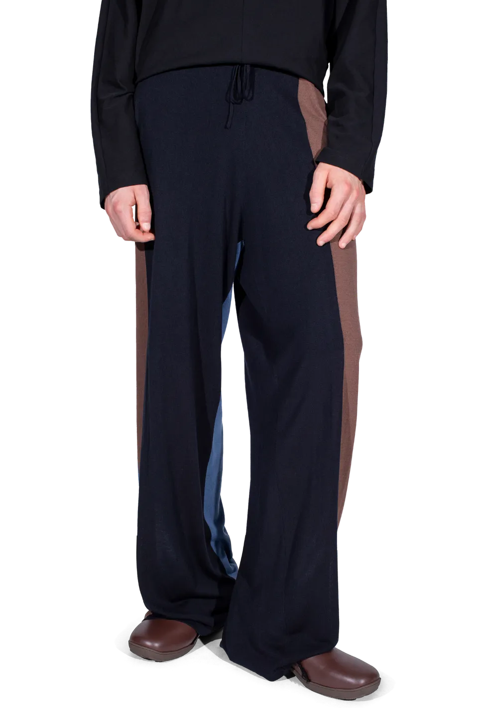 Kiko Kostadinov Knitwear SIGO Knit Trousers pantalon Brown en maille