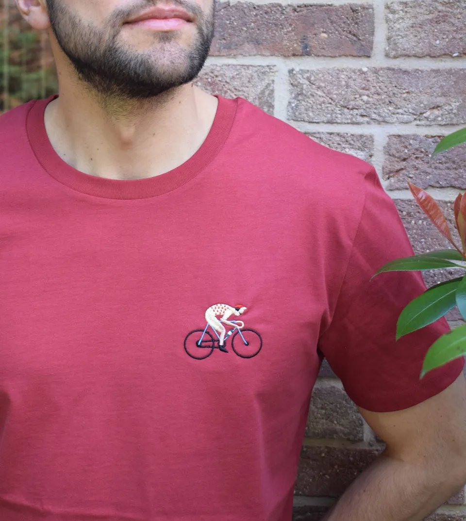 Juste Un T-shirt T-shirts Brodés Le Tour mon Amour t-shirt brodé vélo