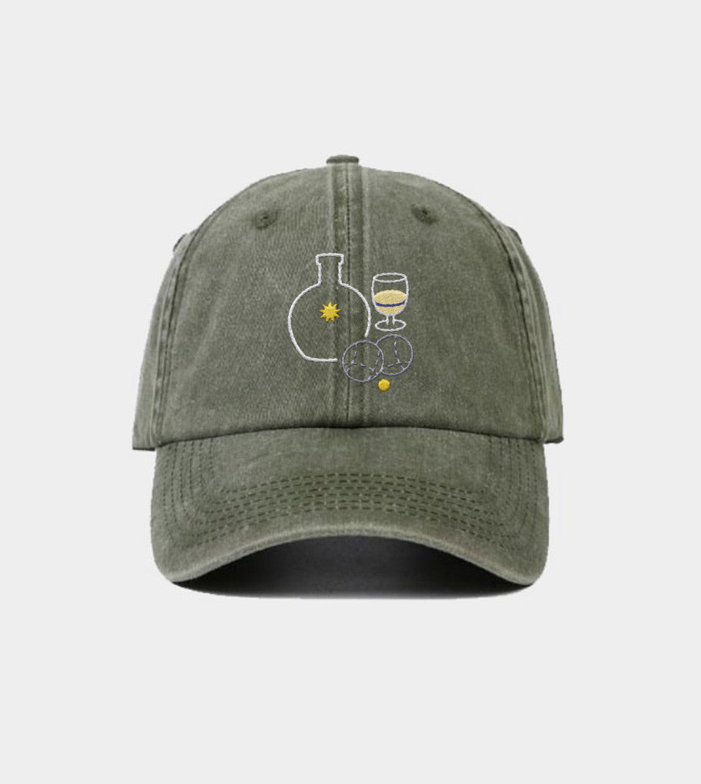 Juste Un T-shirt Casquettes La Pétanque des vacances casquette brodée