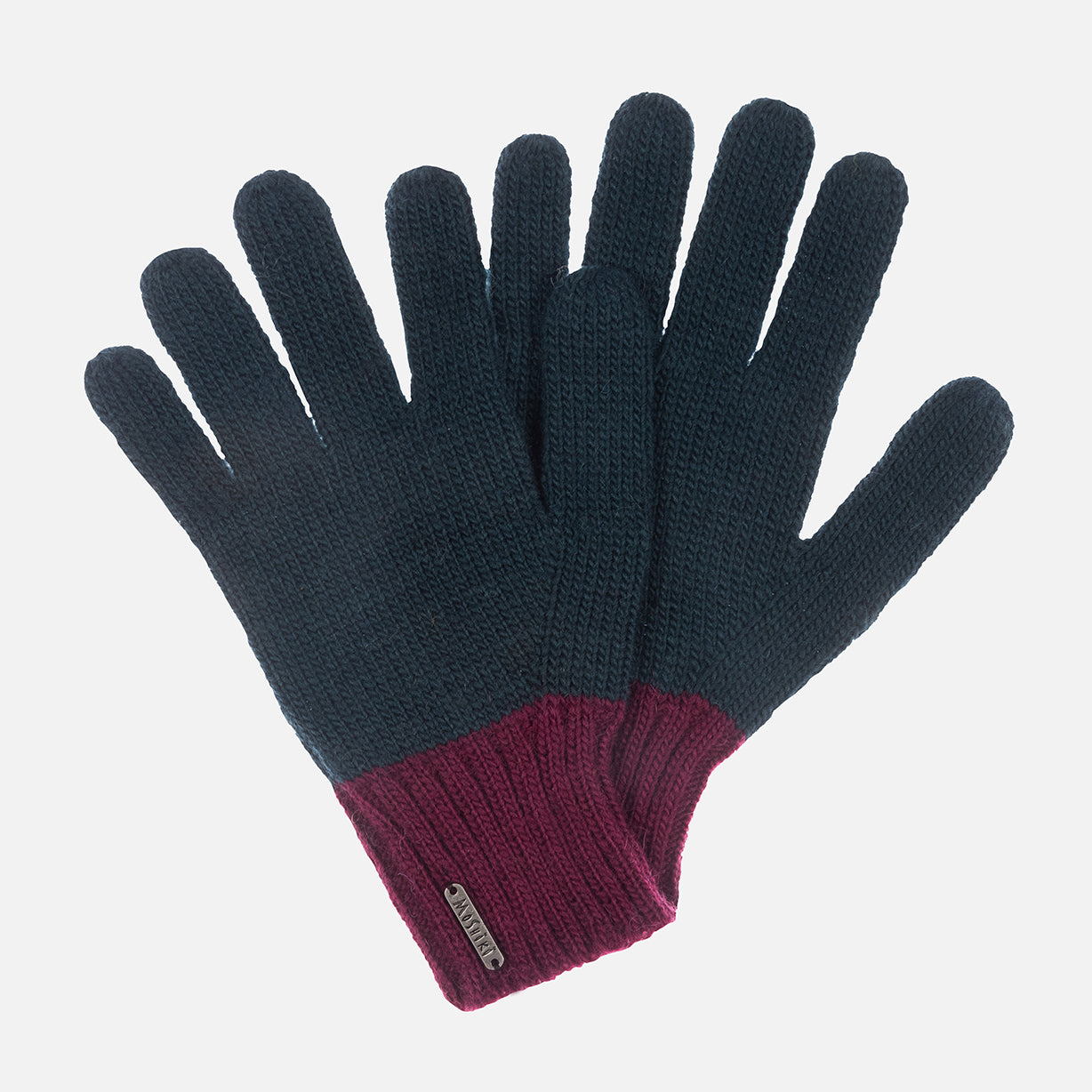Sourire Multicolore Gants et mitaines Nisaya gants turquoise berry en laine