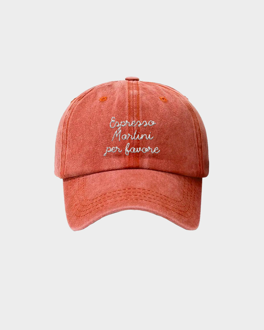 Juste Un T-shirt Casquettes Espresso Martini casquette brodée en coton