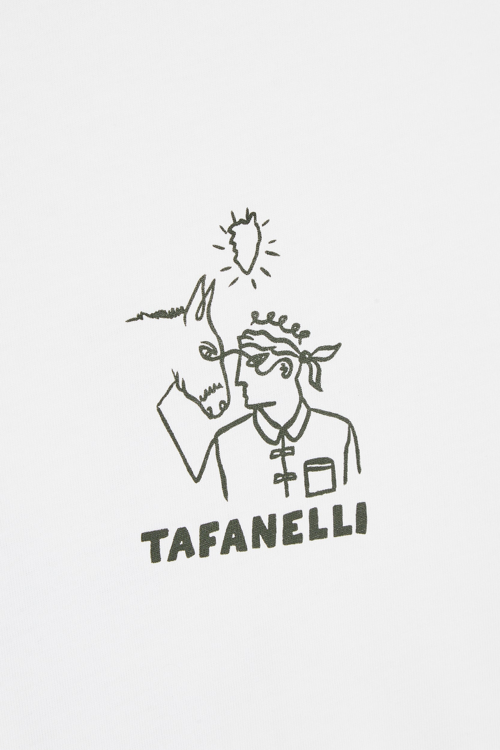 TAFANELLI T-Shirts L'ÂNE ET SON BERGER t-shirt