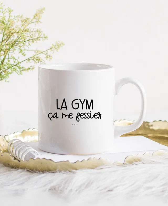 Juste Un T-shirt Mugs La gym ça me fessier mug anse classique