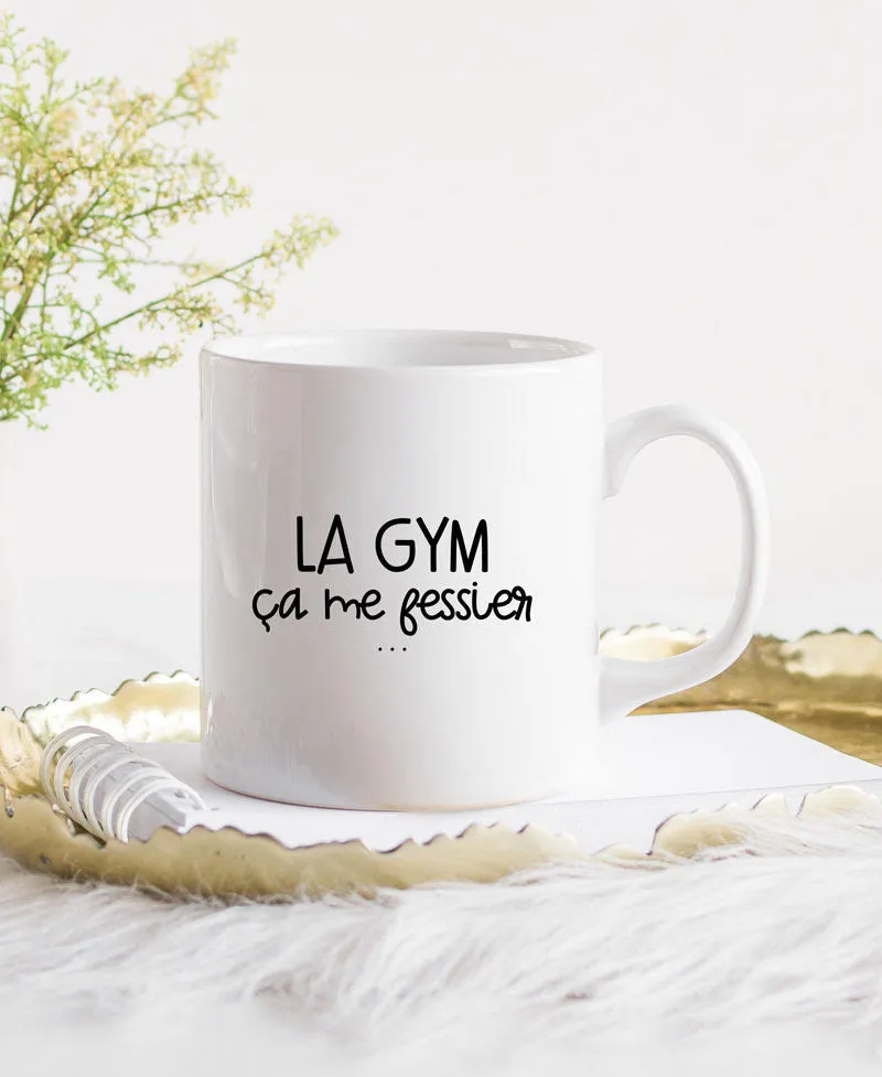 Juste Un T-shirt Mugs La gym ça me fessier mug anse classique