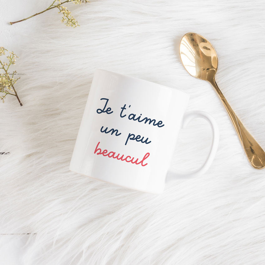Juste Un T-shirt Mugs Je t'aime Beaucul mug anse classique