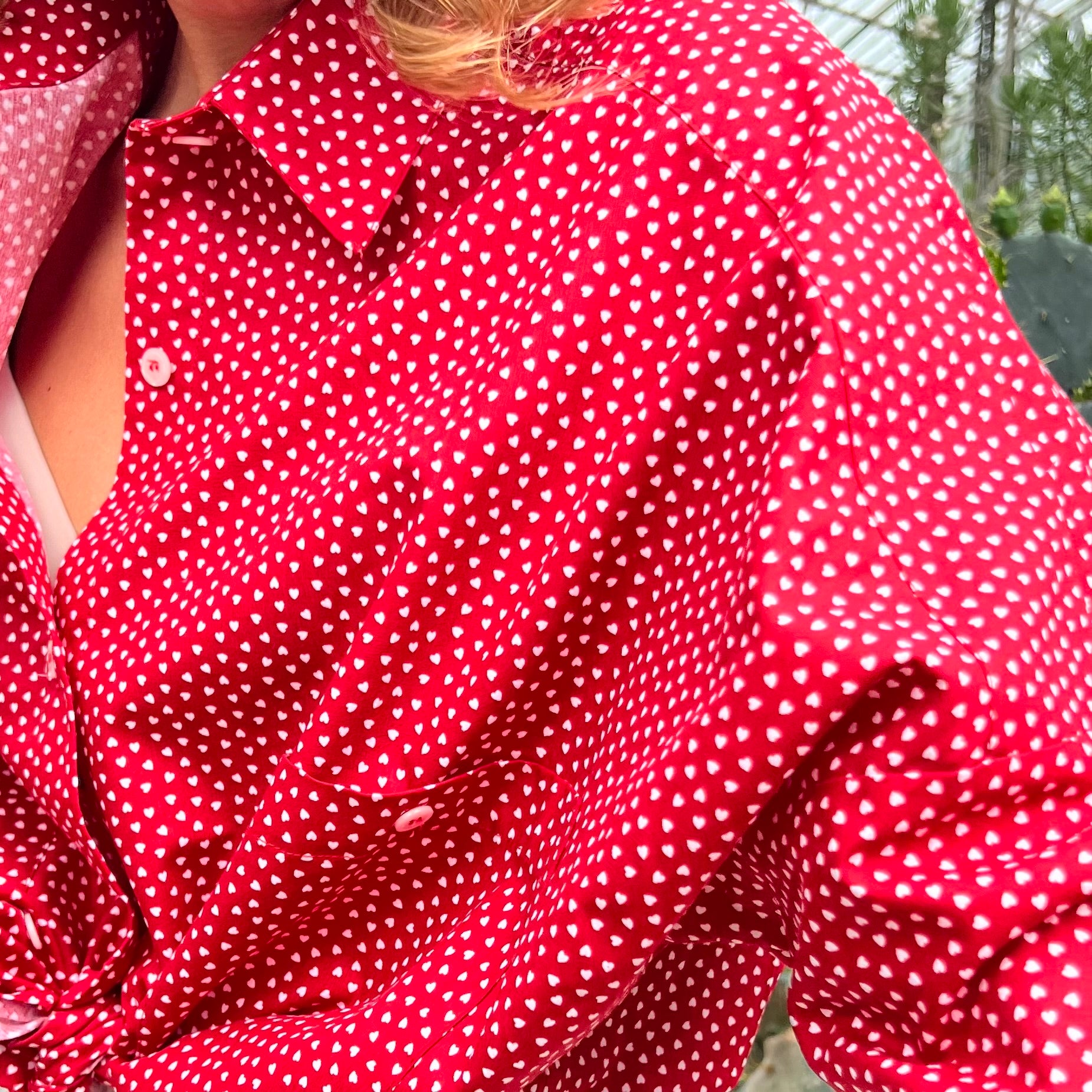 PANTRUCHE Chemises HOLIDAY coeur chemise oversize en coton S à L