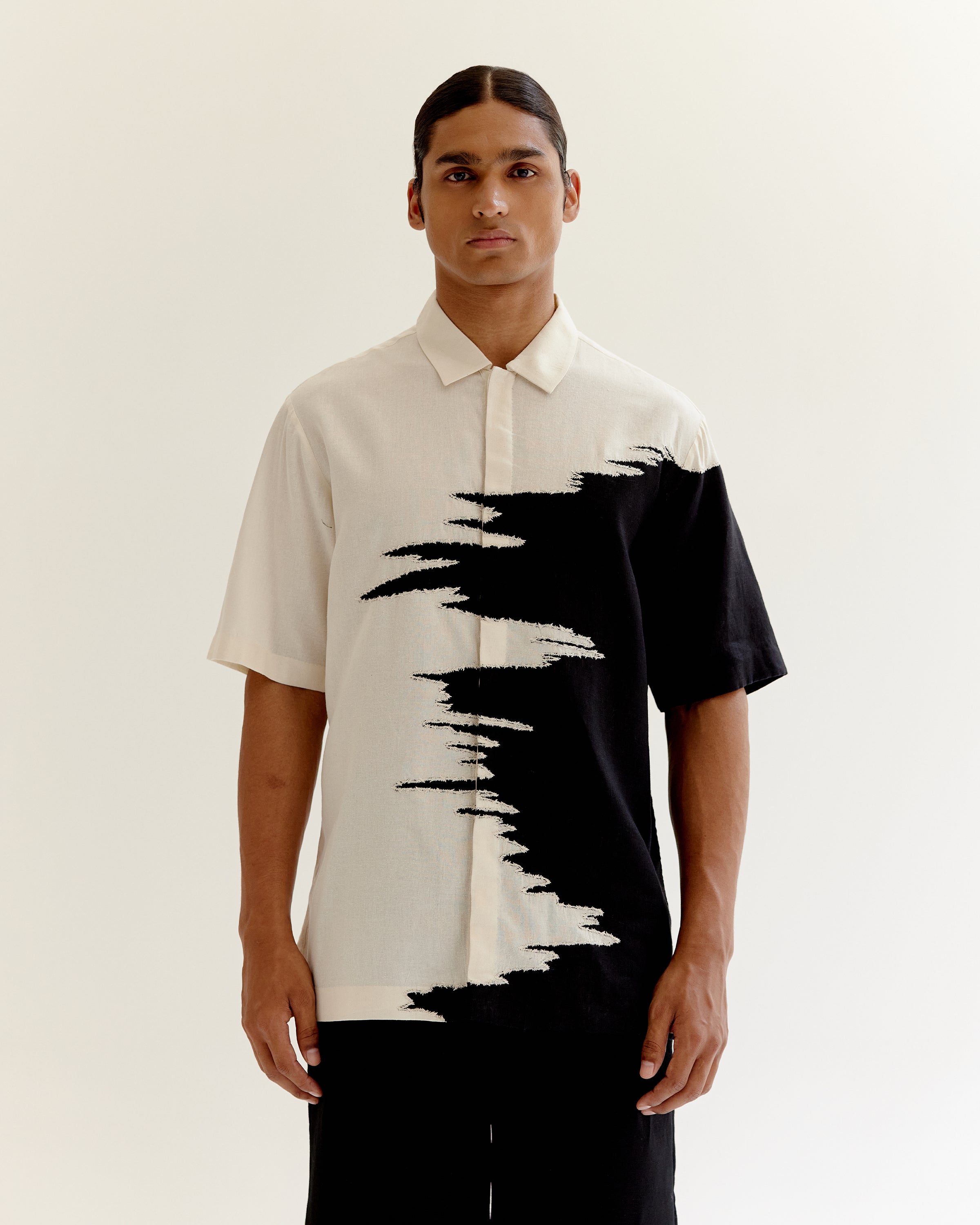 COUNTRYMADE Shirts Trail Dust Half Shirt chemise manches courtes lin et soie
