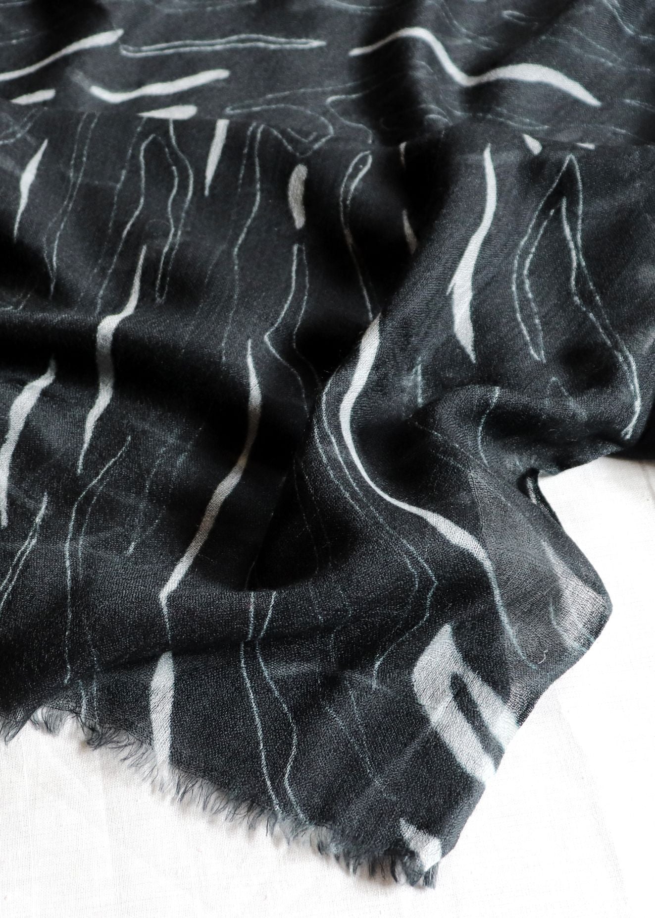 COUNTRYMADE Accessories Terrain Maize Scarf écharpe 70 x 200 cm laine cachemire