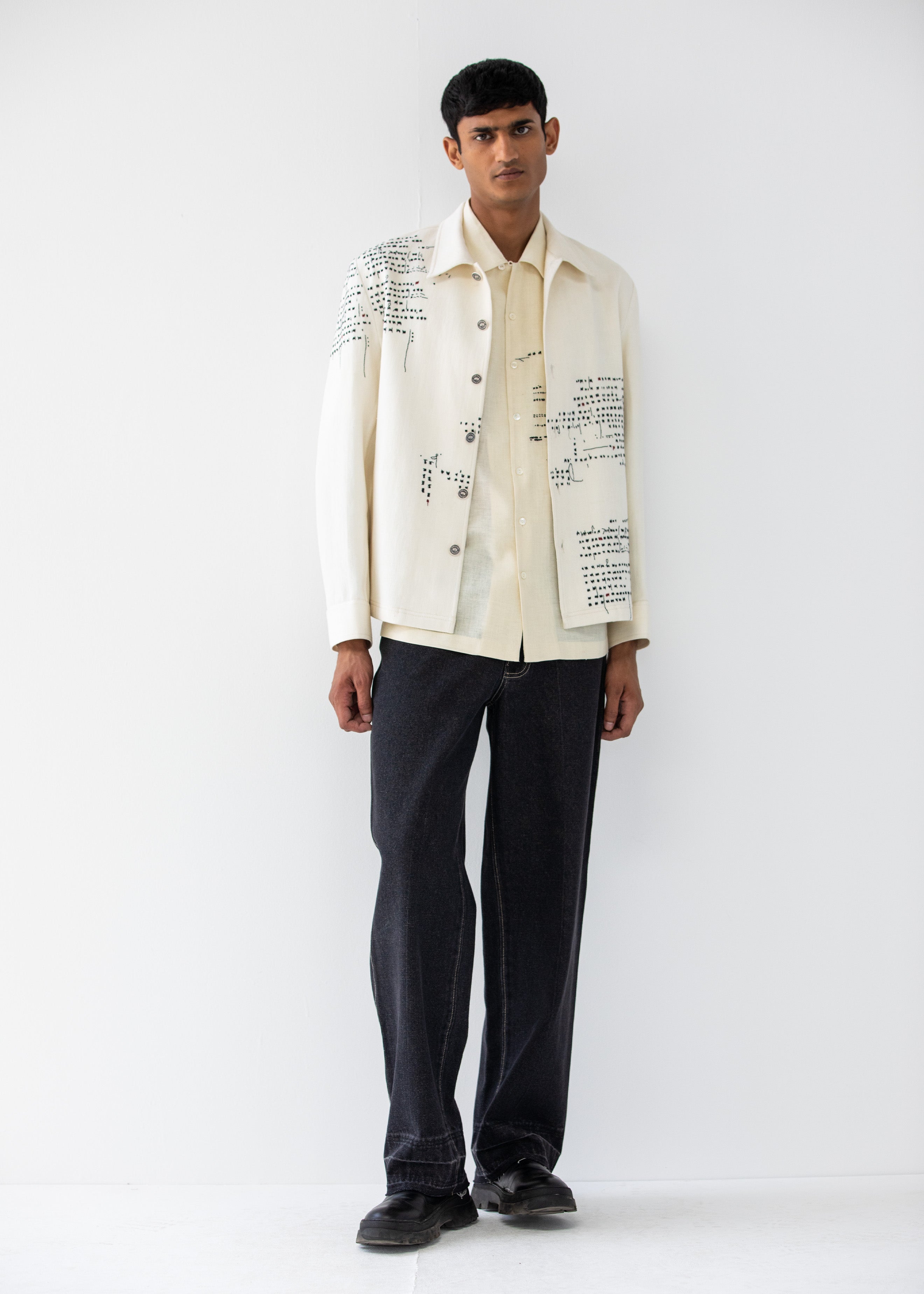 COUNTRYMADE Jackets ASEMIC DENIM JACKET veste denim brodée sur commande