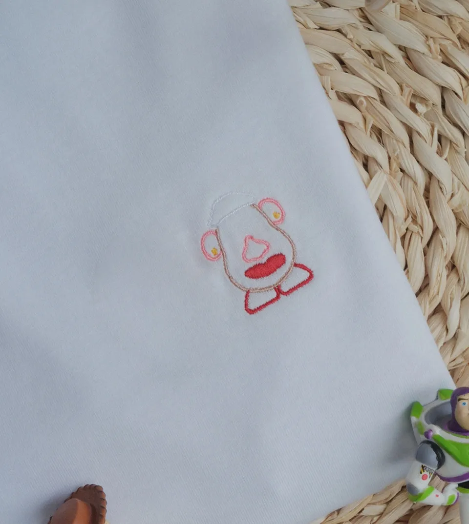 Juste Un T-shirt T-shirts Brodés Madame Patate t-shirt brodé femme