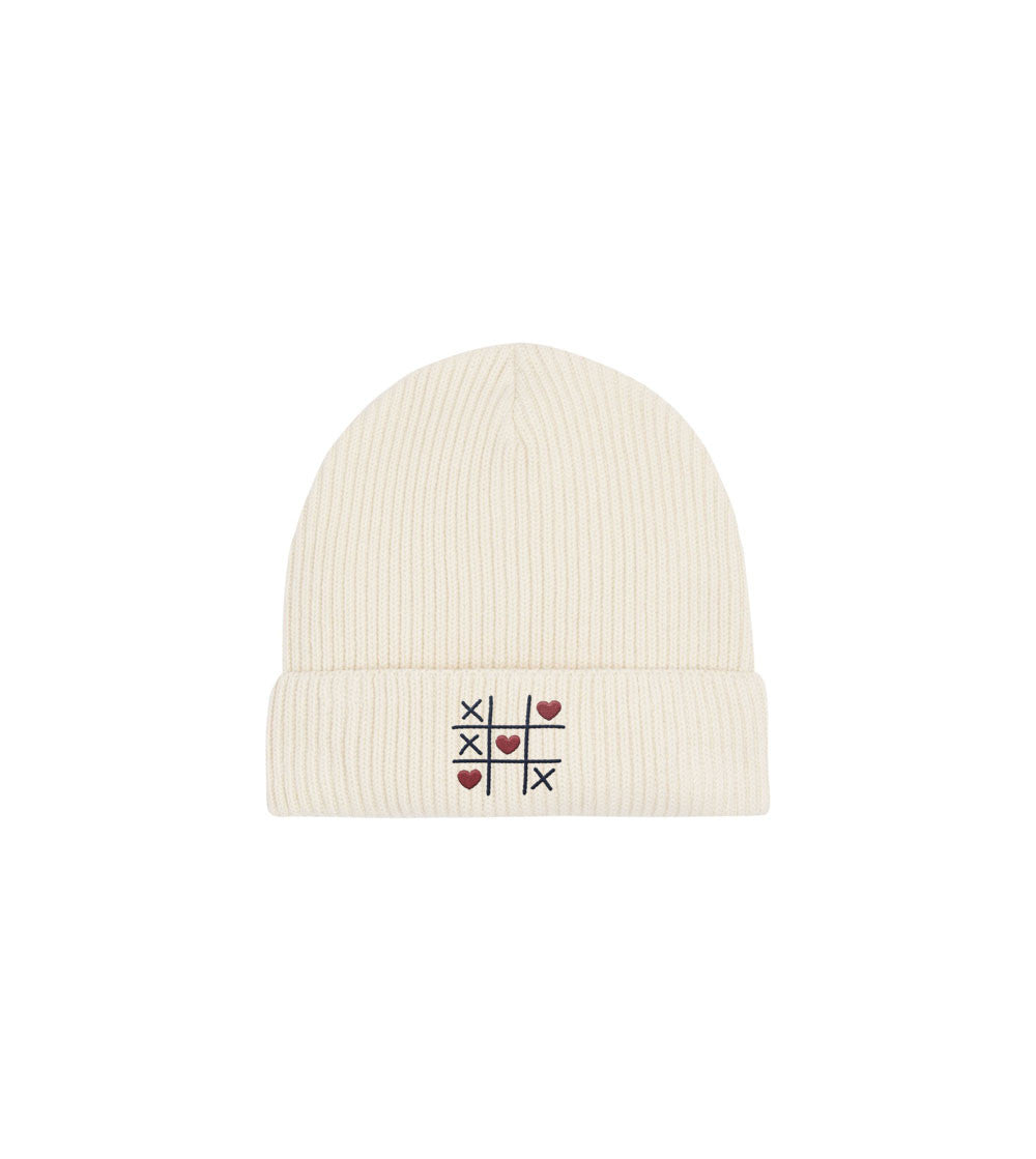Juste Un T-shirt Bonnets Morpion Love bonnet brodé amoureux