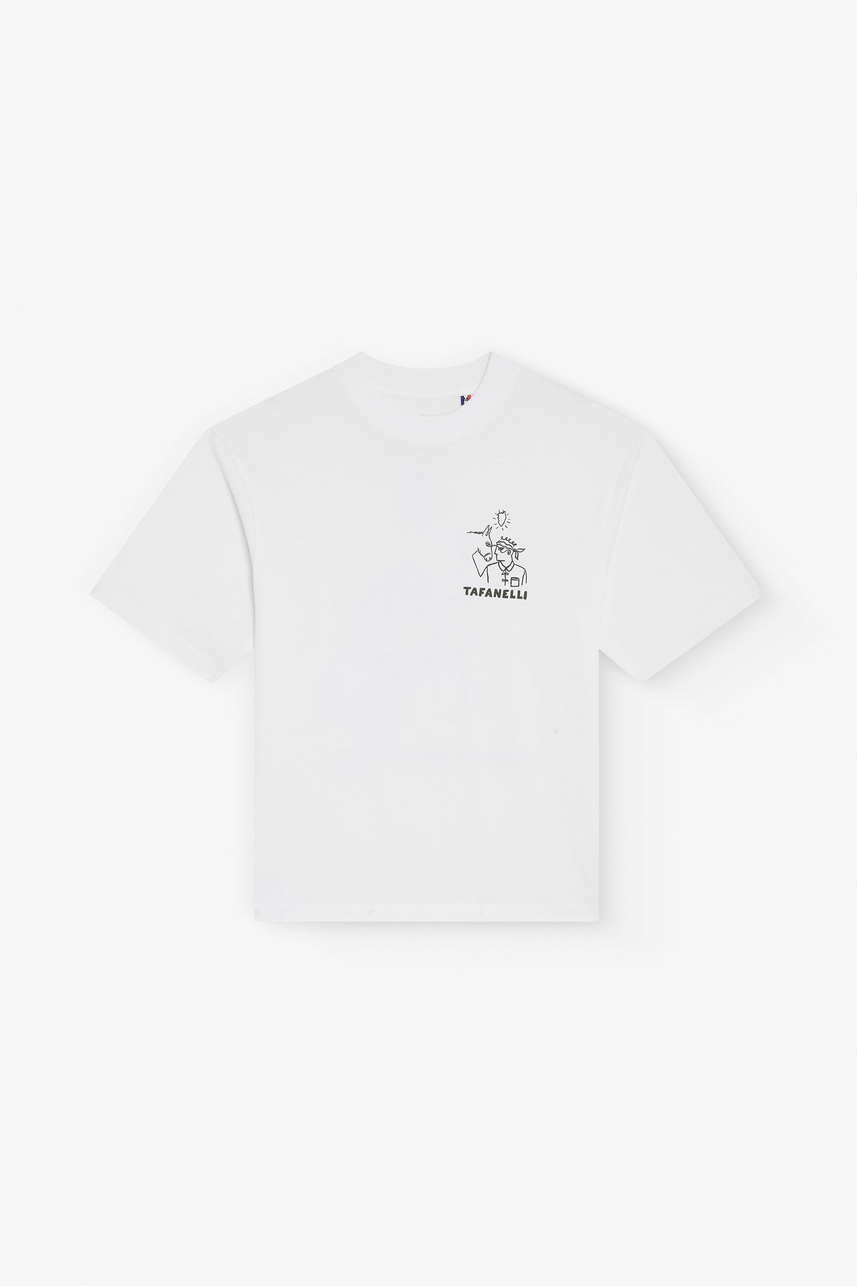 TAFANELLI T-Shirts L'ÂNE ET SON BERGER t-shirt
