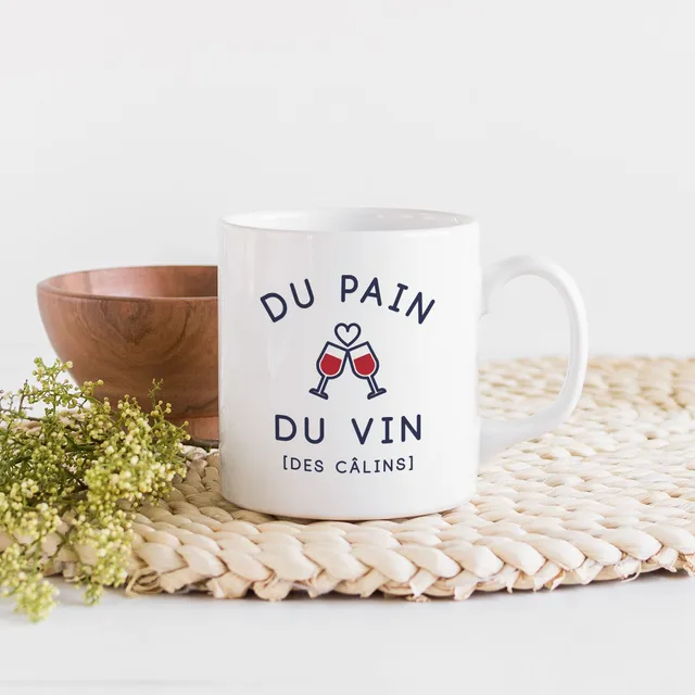 Juste Un T-shirt Mugs Du pain et du vin mug