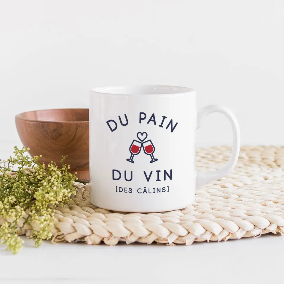 Juste Un T-shirt Mugs Du pain et du vin mug