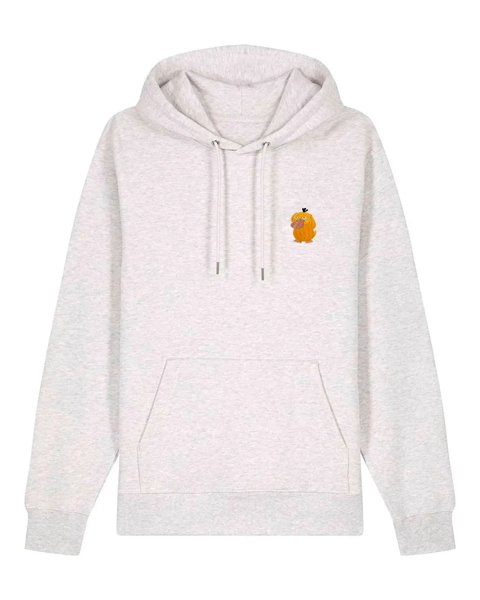 Juste Un T-shirt Sweats à Capuche Sweat à capuche Psykokwak sweat noir brodé