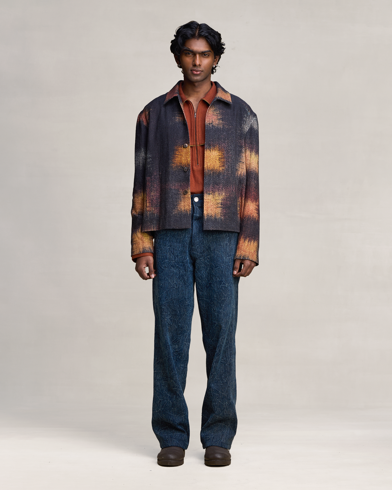 COUNTRYMADE Jackets RADIAL HEAT MAP PRINTED JACKET veste imprimée