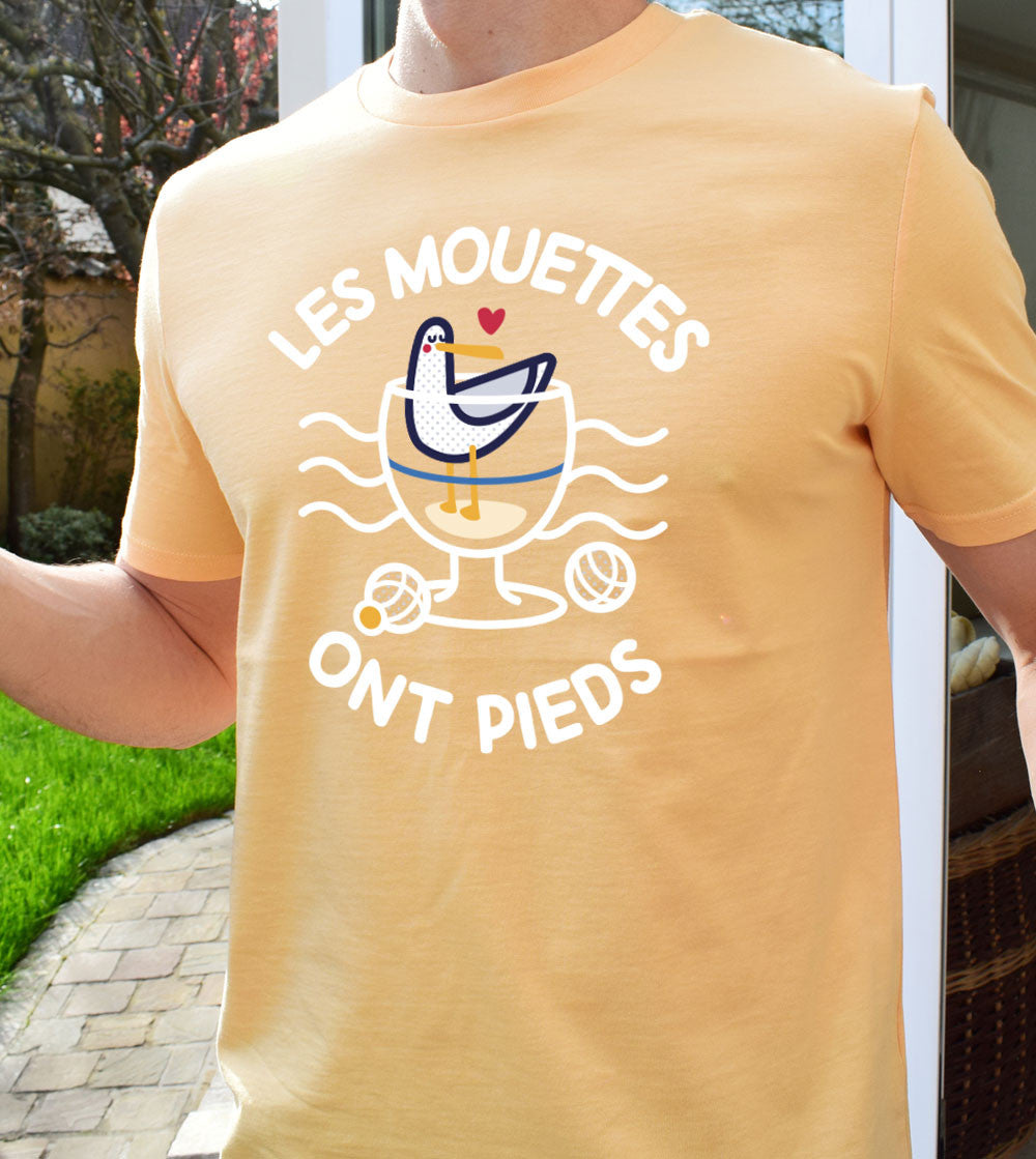 Juste Un T-shirt T-shirts Imprimés Les mouettes t-shirt homme