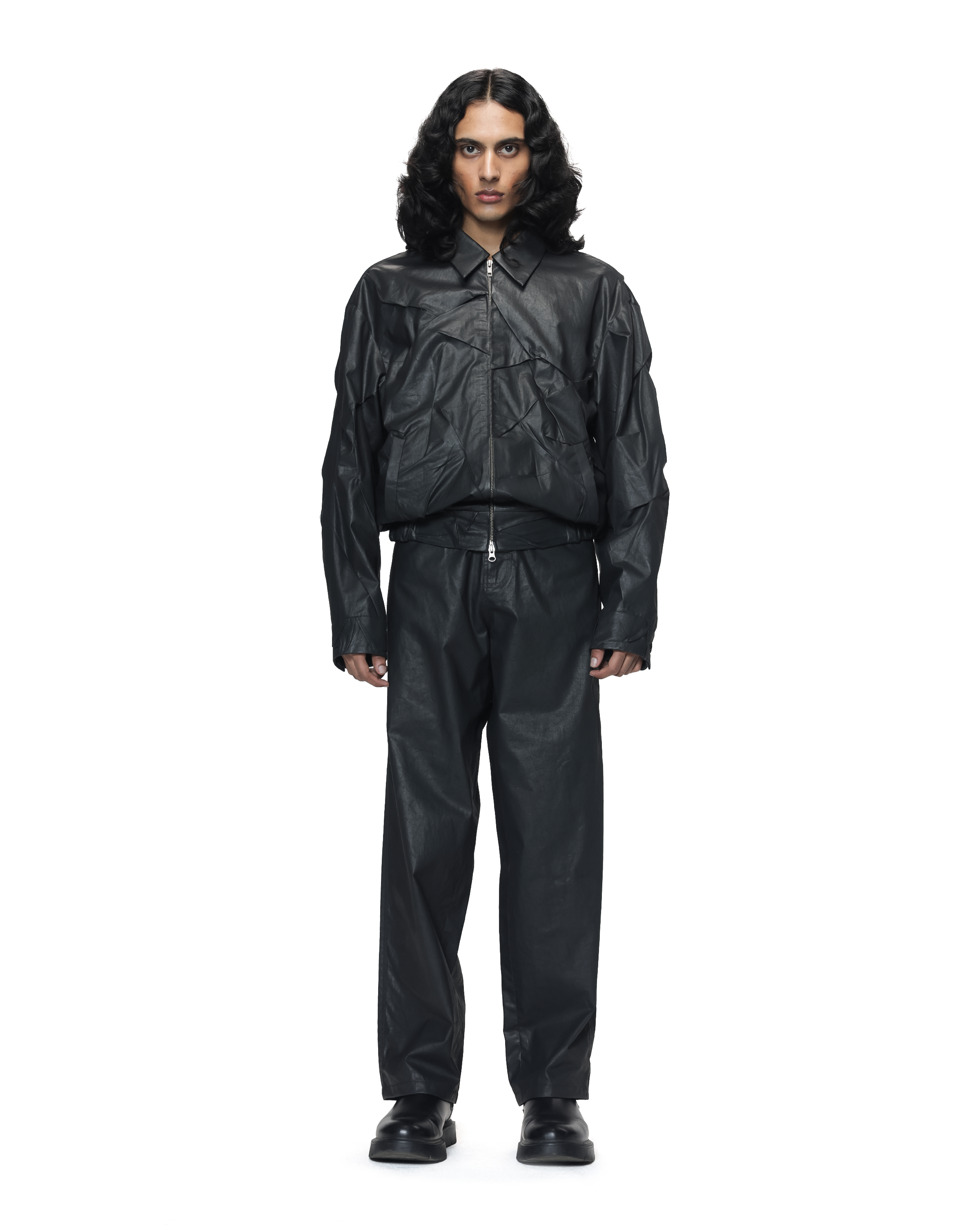 COUNTRYMADE Jackets Flux Bomber XS à XXL en coton enduit brodé