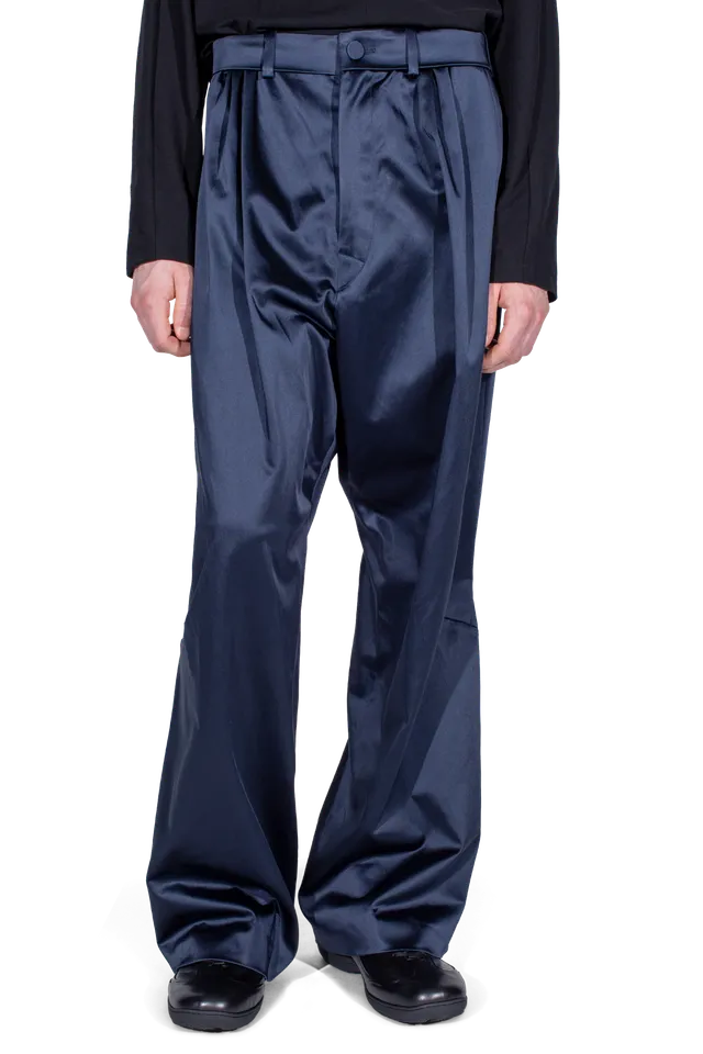 Kiko Kostadinov Bottoms HELMOND pantalon Dark Sapphire 44–52 coton