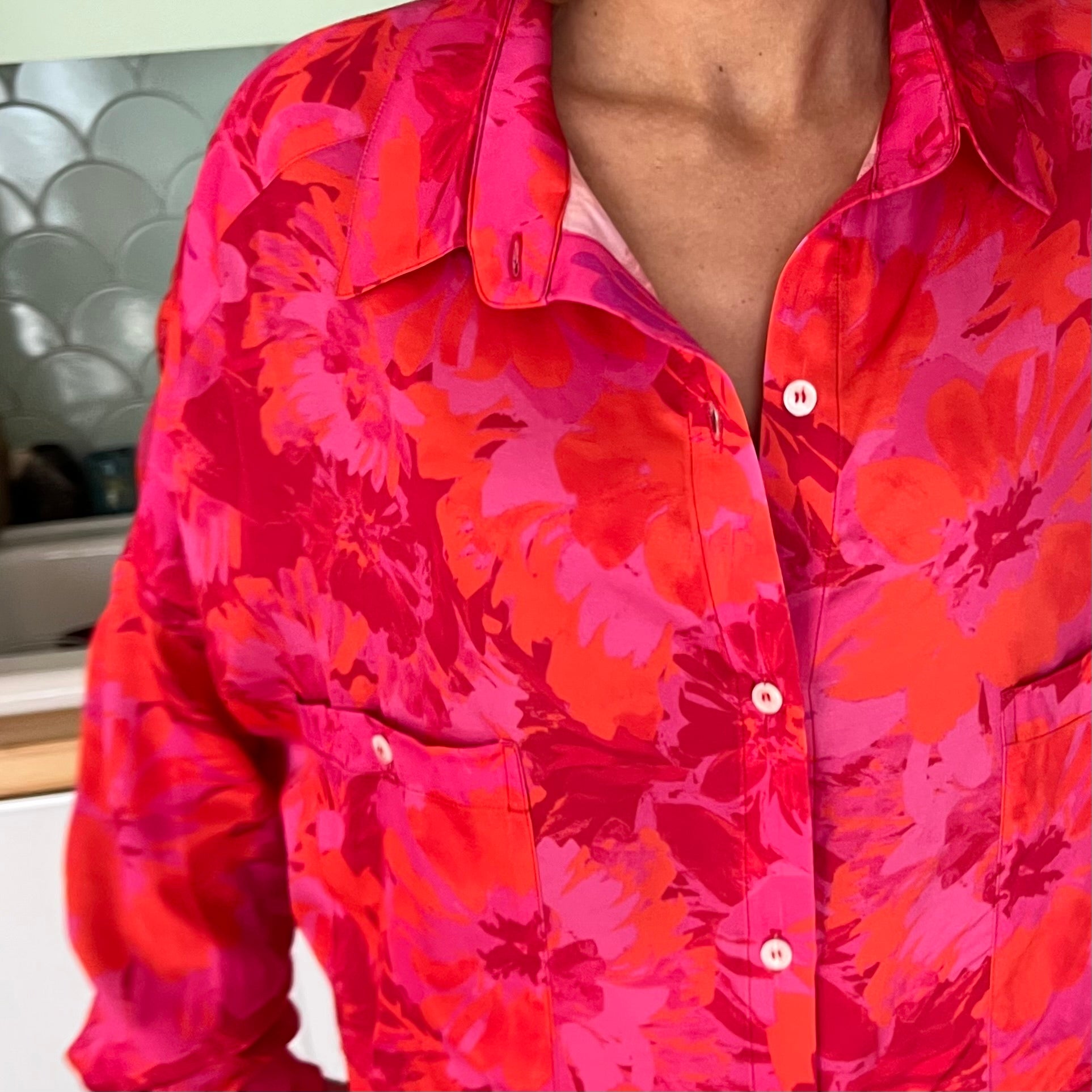 PANTRUCHE Chemises HOLIDAY flowers chemise XS à fleurs